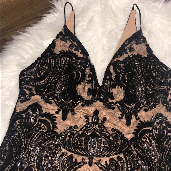 FREE PEOPLE Night Shimmers Mini Dress - Picture 8 of 14